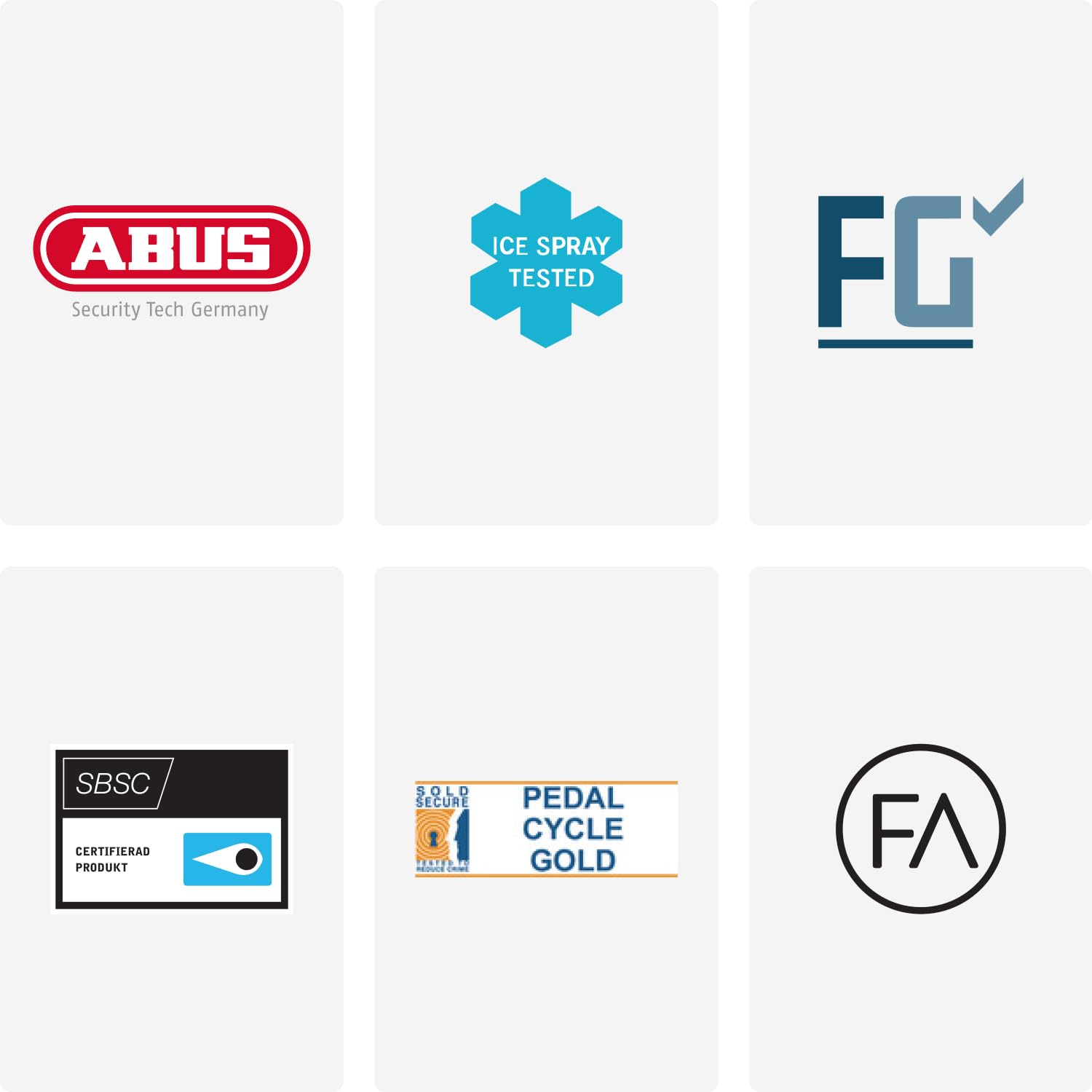 ABUS Kettenschloss CityChain 1010 – Fahrradschloss aus gehärtetem Stahl – ABUS-Sicherheitslevel 12
