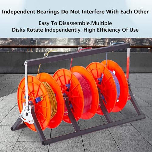 Distributeur de câbles multi-bobines pour un déroulage fluide