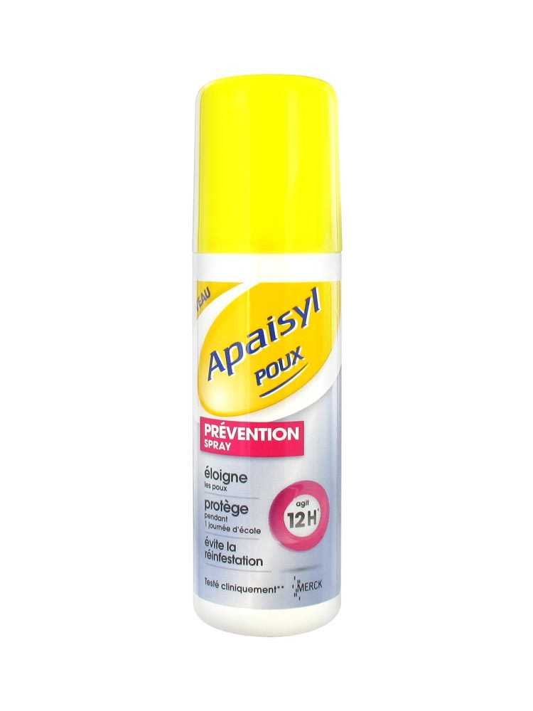 Apaisyl Lice Repellent Prevention Spray for Hair 90ml