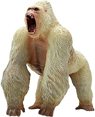 Gorilla King Kong Toys Action Figure Rampage Gorilla Fight Mode Gorilla Ape Solid Wild Animal Figurines for Role Playing Story Telling Toy