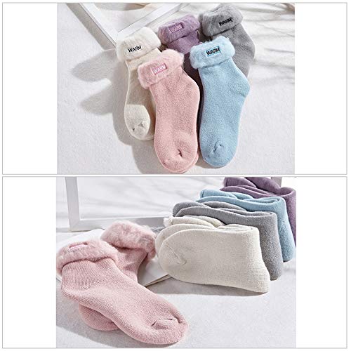 Three street Warm Thermal Socks, Womens Warm Winter Extra Thick Lining Heat Insulated Socks For Cold Weather4