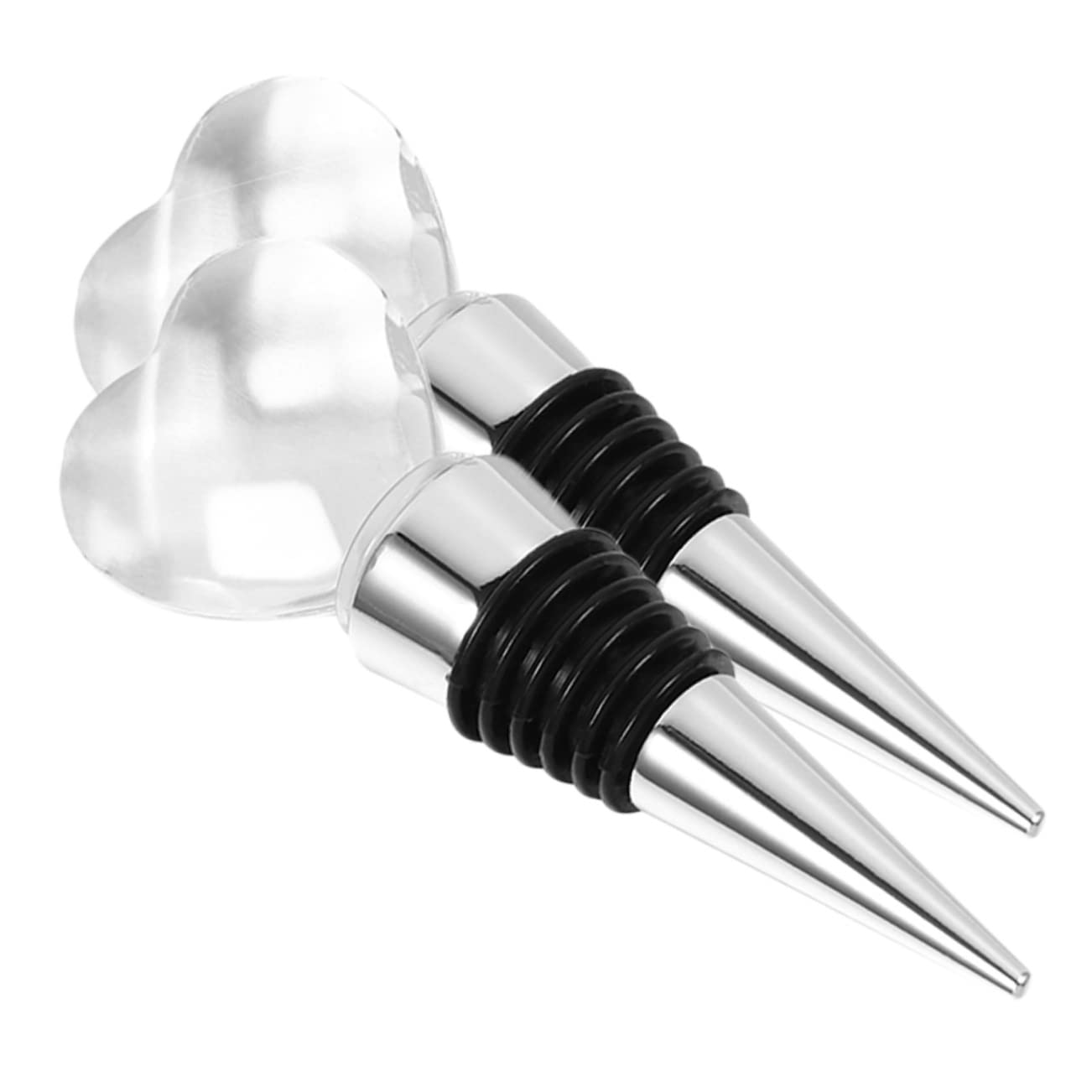 Alipis 6pezzi Tappi Per Bottiglie Vino Alloy Design Unico Forma Per Decorazioni e Regali Matrimonio Resistente e Facile Da