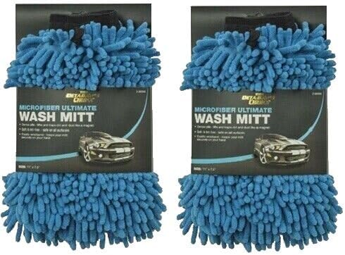 The Detailer's Choice 2-303M8 Ultimate Microfiber Wash Mitt - Quantity 6