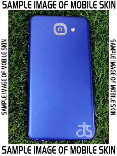 Image of AtOdds - Full Body Back Screen Guard Protector Film - Lamination Wrap Skin Sticker Compatible with REDMI 12 (5G) | Scratchproof Matte Finish (Design - Cobalt Blue)