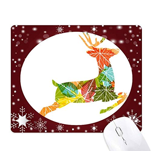 Tapis de souris hiver flocon de neige pour décorer votre bureau festif de Noël