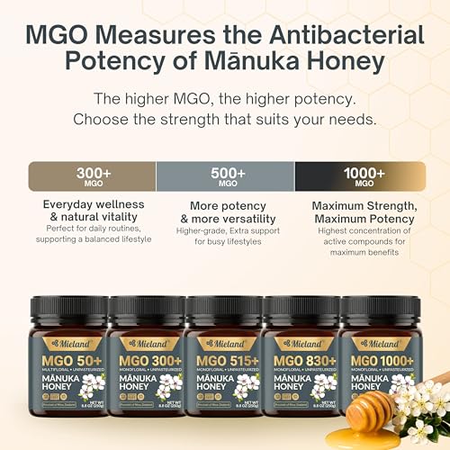 Miel Manuka Nueva Zelanda MGO 515+ 250g cruda miniatura 5