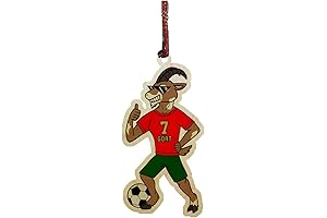 Cristiano Ronaldo 3D Soccer Ornament: A Unique Gift for Football Fans