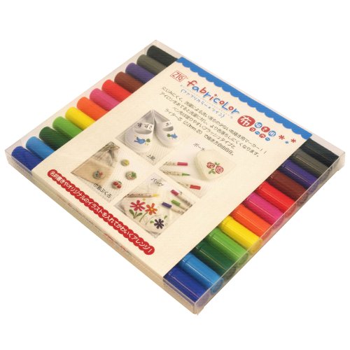 クラフト・布製品 1234 ZIG fabricolorツイン | 商品情報 | 墨、書道用具メーカーの株式
