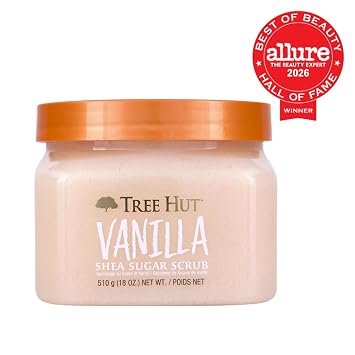 Tree Hut Body Scrub, Vanilla, 18 Oz