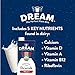 Dream Organic Whole Rice Milk, Vegan Dairy Alternative, Lactose-Free, Shelf Stable, Original, 32oz (Pack of 6)