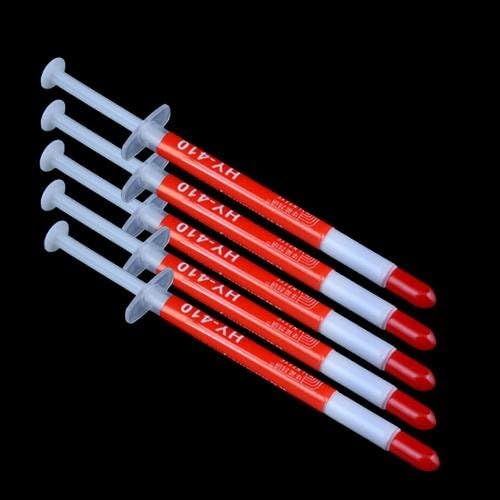 Phoneix 5 Pack - 1 Gram Thermal Compound Paste High Performance Heatsink Paste - White