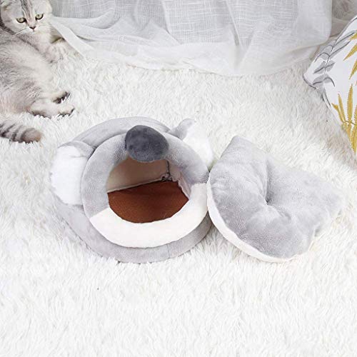 image for nanjingqin Hamster Warm Cave Bed, Small Animals House Hideouts Habitat