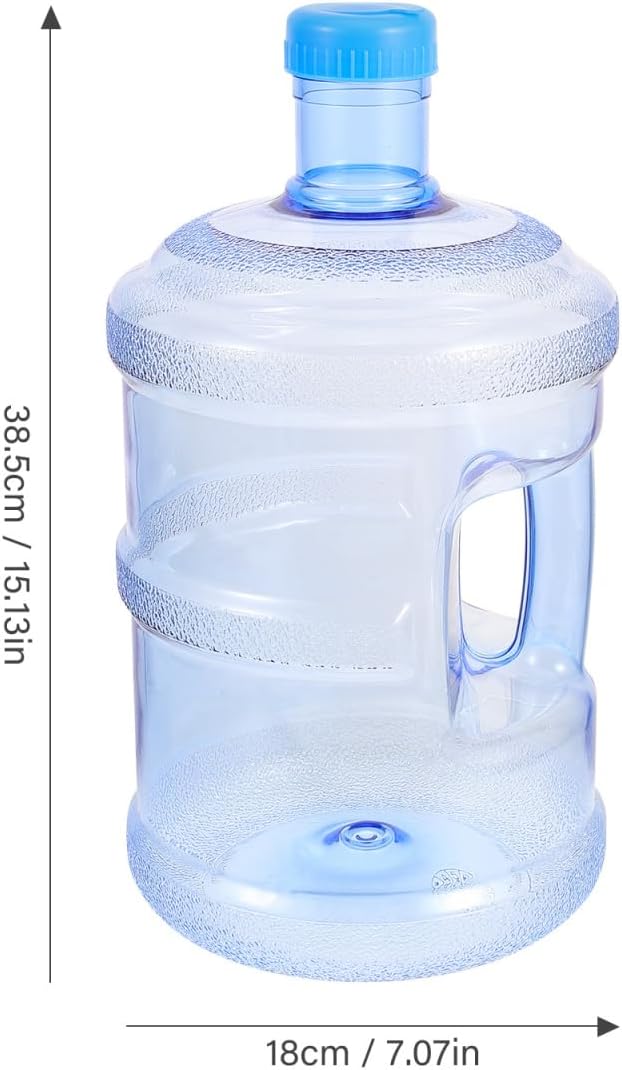 Wakauto 7.5L/2 Gal Portable Water Jug - Collapsible Handheld Water Container with Spout & Carry Handle for Camping, Hiking, Emergency, Outdoor Use (Random Color & Accessory)