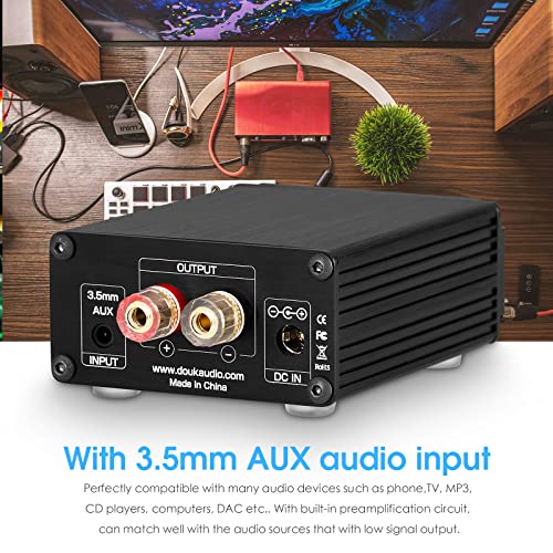 Nobsound 100W Full Frequency Mono Channel Digital Power Amplifier Audio Mini Amp (Black) #TOP2