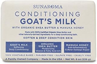 Sunaroma Goat's Milk W/ Shea Butter & Manuka Honey Soap (8 Ounce)