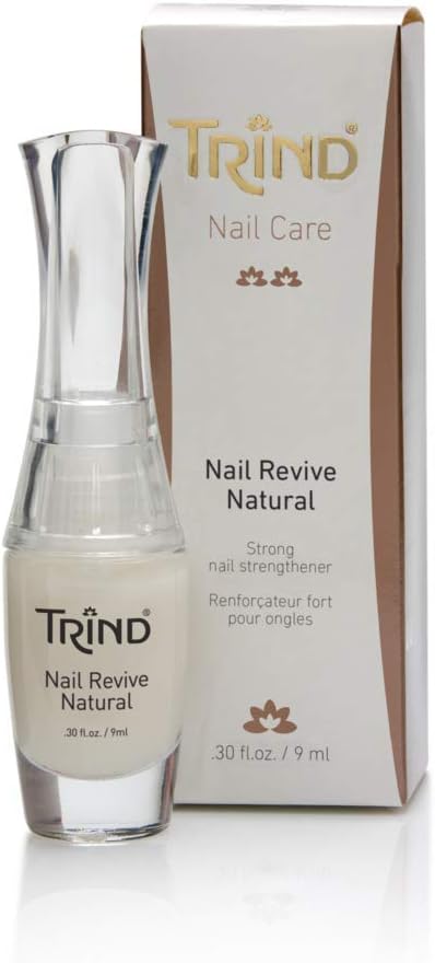 Trind Nail Revive Natural - Nail Strengthener with no Formaldehyde .3 fl oz