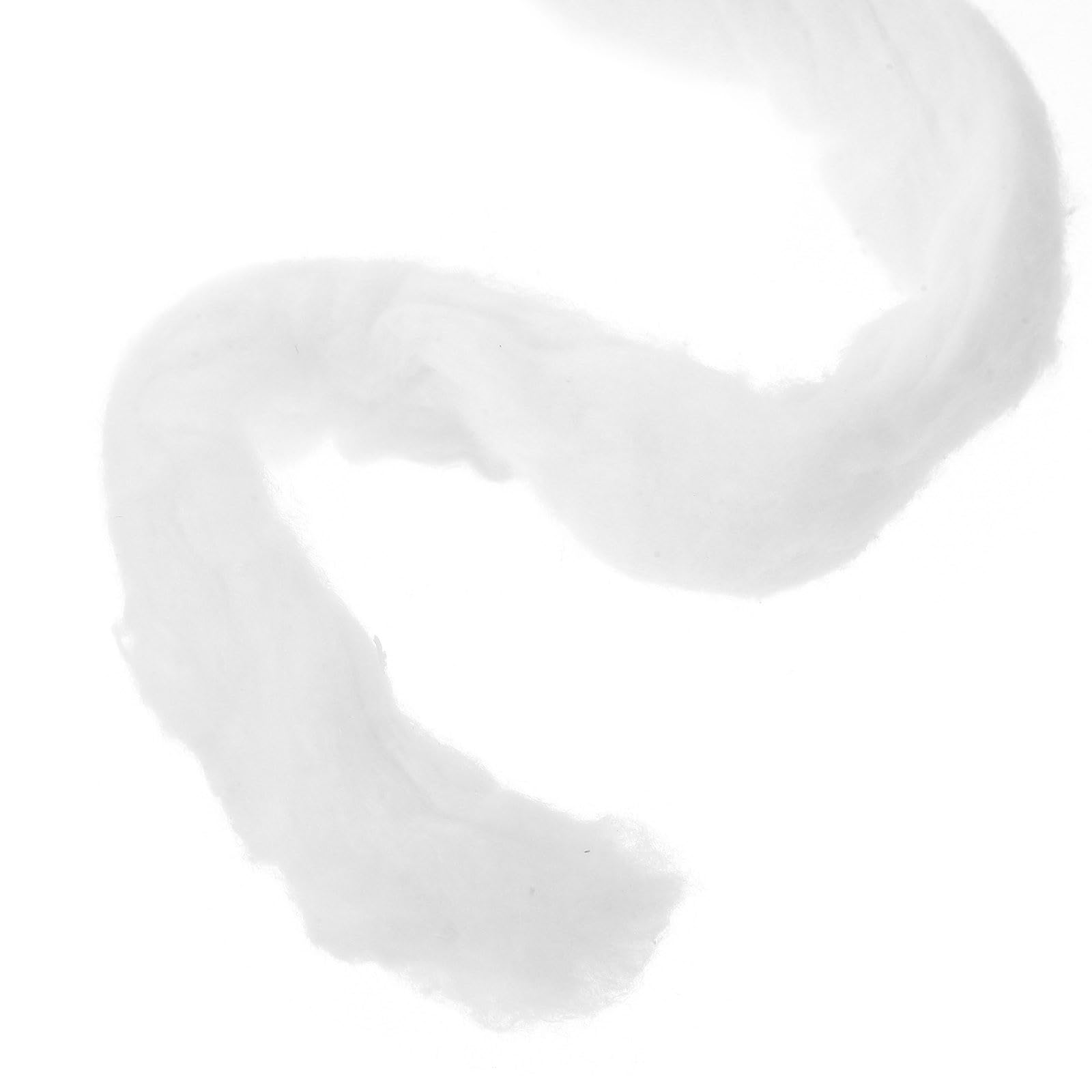 Bandes de Coton Salon de Coiffure pour Permanente Cheveux, Rouleaux Absorbants en Coton Blanc, Accessoires Coiffeur Jetables pour Fixation et Coupe Facile