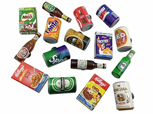 16pc Mix Beer,Soft Drink,Coca cola Can Wall Magnet Collection 3d Fridge Magnet SOUVENIR TOURIST GIFT ETC-005