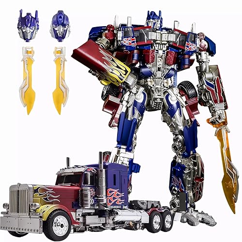 Image of WAIKYTOY Deformation Robot Toys, Oversized 12-Inch Action Figure Truck