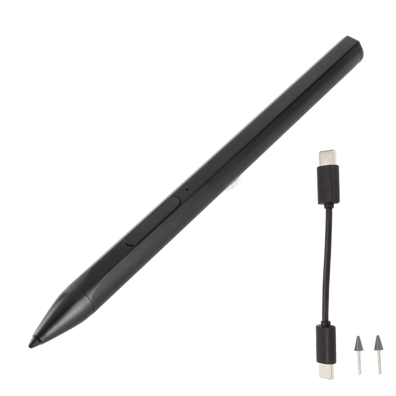Bewinner Lápiz óptico MPP2.0 para Pavilion X360 y X360, Lápiz Digital de Presión 4096 con 2 Botones, óptico Recargable para Tableta de 100mAh