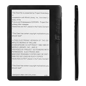 Noblik BK7019 Electronic Paper Book Reader 7 Inch TFT Color Screen Ebook Reader Audio Video MP3 Player Rechargeable 16GB