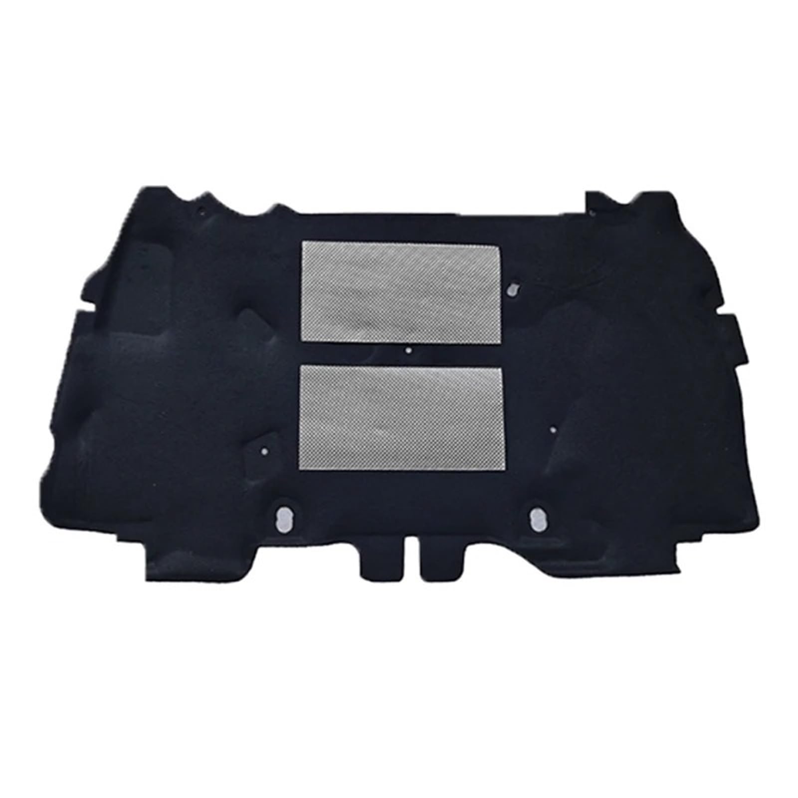 Xexjhqq Style C Car Hood Engine Insulation Pad For Jeep For Wrangler Jk 2007~2017 Front Hood Engine Heat Insulation Pad Cotton Cover Thermal Soundproof Fireproof Car Accessories(Style C)