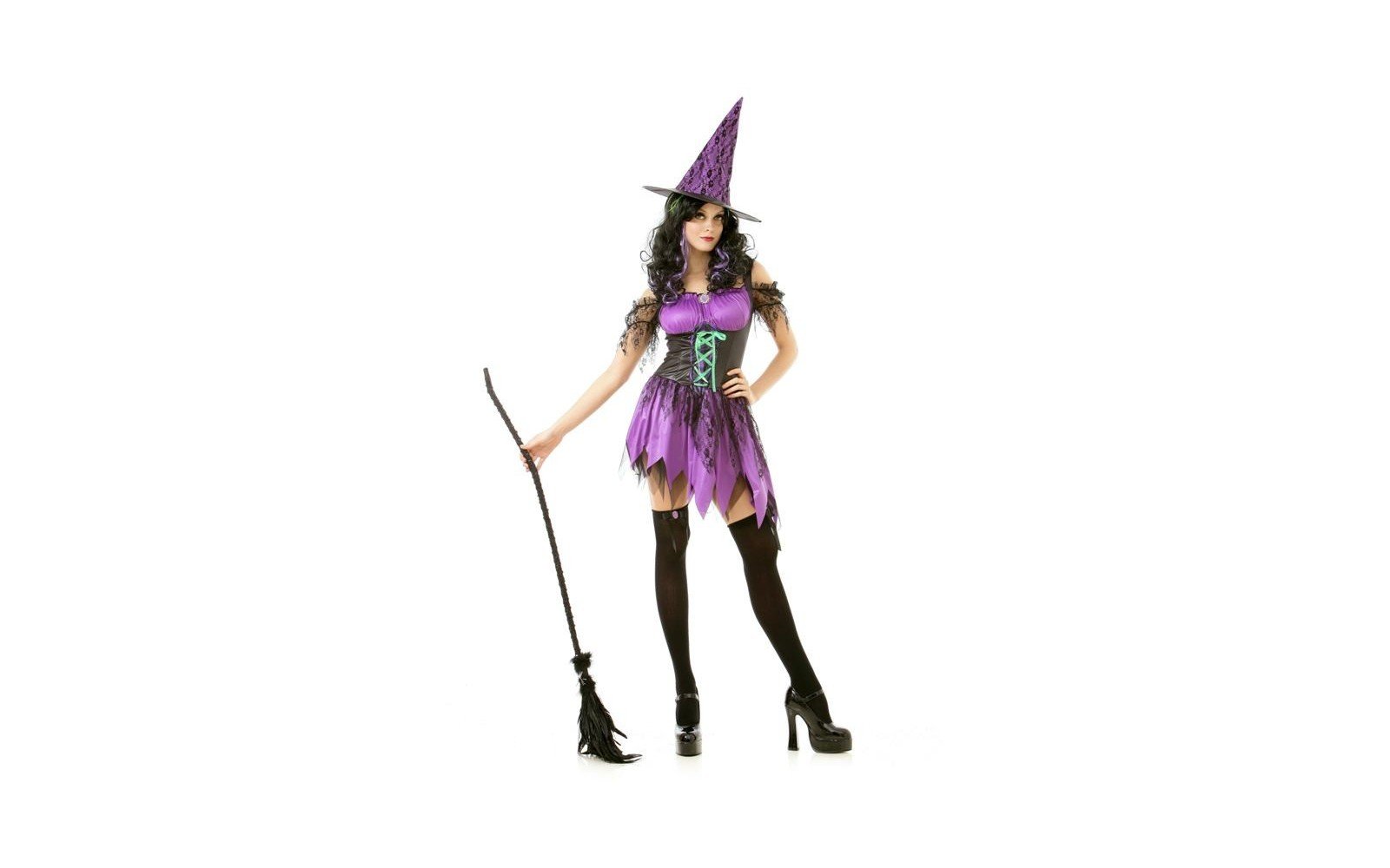 Topwell 373584 Witch Costume Multicoloured