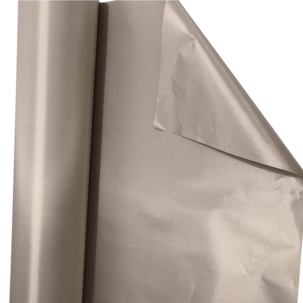 Conductive Protection Cloth 42.5inch Width Conductive Copper Fabric, 0.08mm Thickness Soft Fabrics for Gloves 1pc(5m)