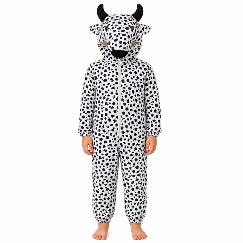 Image of Animal Costume for Kids | Plush Fancy Dress Costume for Boys & Girls |School Fancy Dress, Annual Day, Jungle Theme, Role Play, Halloween & Birthday Party