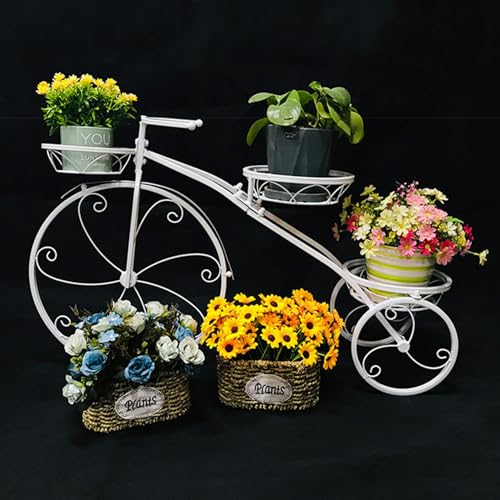 Support de pot de fleurs décoratif robuste fer forgé de haute qualité - 3