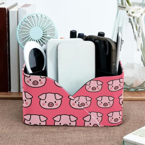 Porte-stylo tête de cochon rectangulaire pour libérer votre bureau - 7
