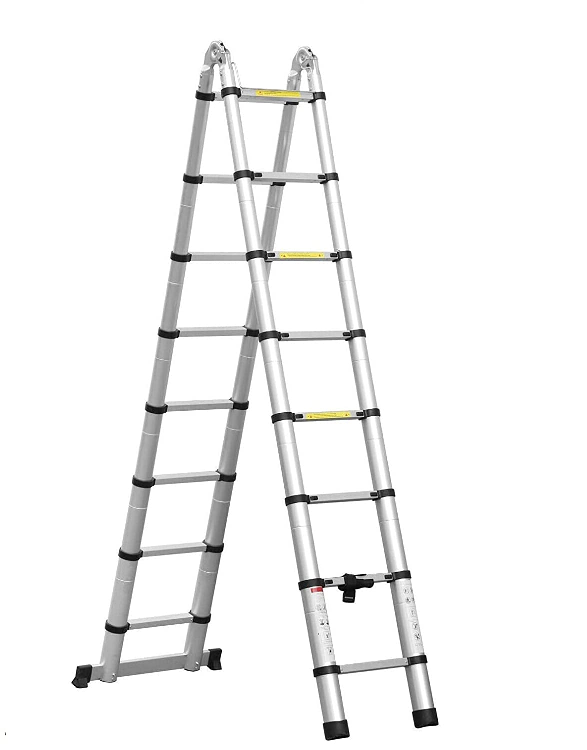 Buy Coldshine 150KG DIY MultiPurpose Aluminium Telescopic Ladder