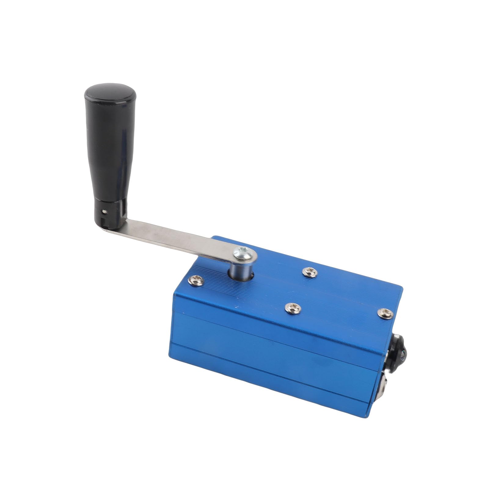 Garosa Generatore a Manovella Generatore di Emergenza Portatile in Lega di Alluminio Caricatore USB da 3 W a 4 W con Lampada COB per Campeggio all'aperto Escursionismo Uso di Interruzione di Corrente