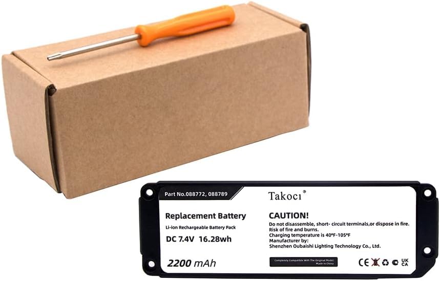 TAWUZUOR Replacement Battery Compatible with Soundlink Mini 2 7.4V/2200mAh