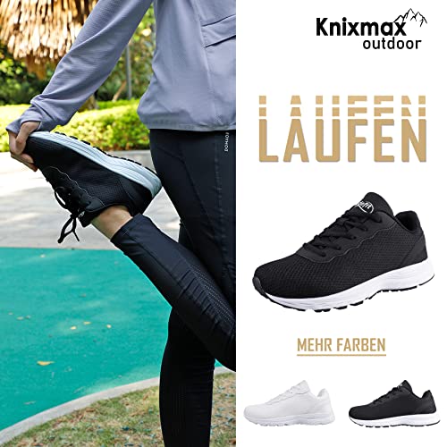 Knixmax Outdoor Laufschuhe für Herren mit weitem Fuß leichte und atmungsaktive Turnschuhe Sport-Outdoor-Turnschuhe geeignet zum Gehen Joggen und Fitness EU41-46 - Image 7