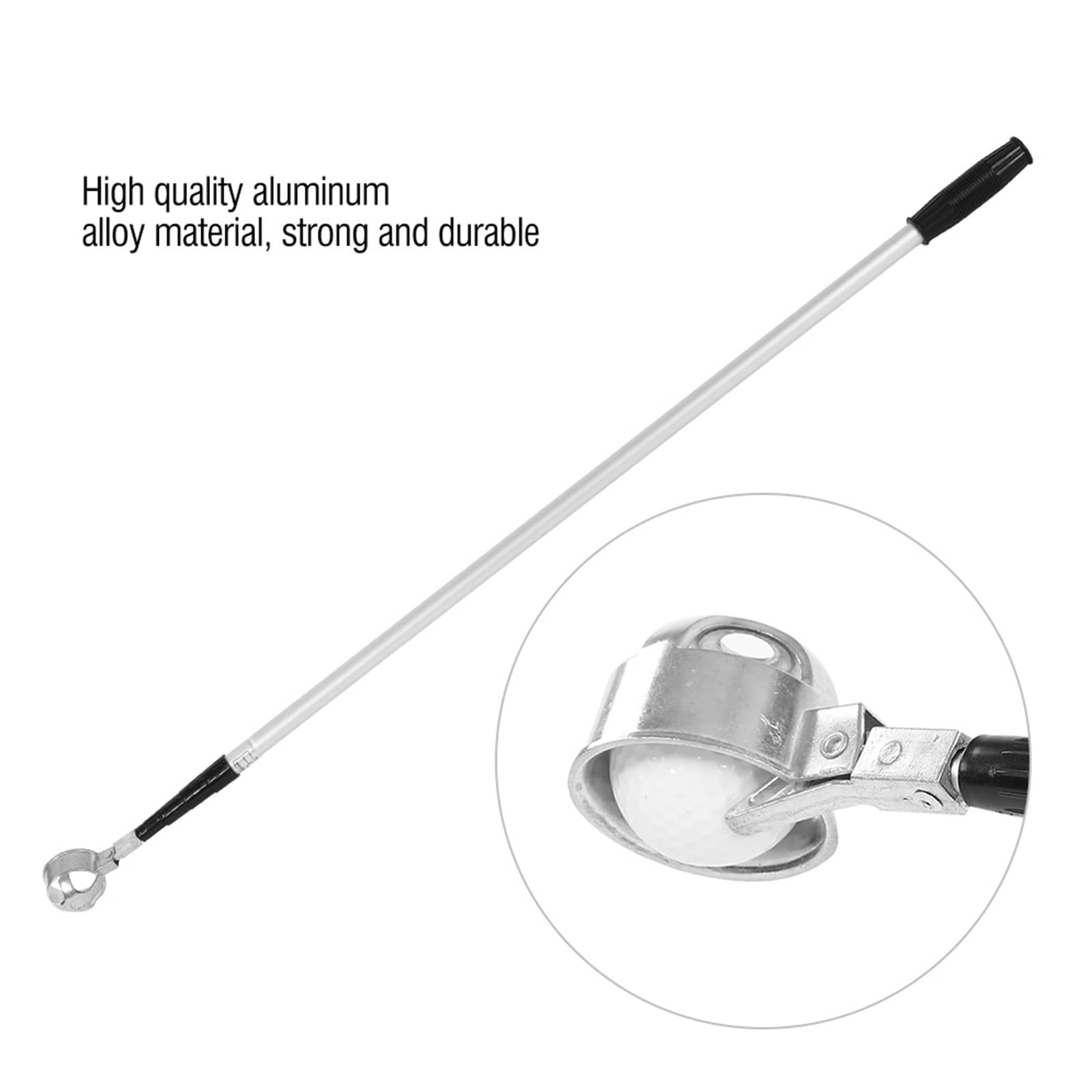 Colector de pelotas de golf telescópico, recogedor de pelotas de golf para recoger fácilmente pelotas de golf, regalos para hombres y golfistas