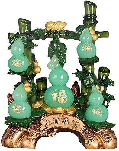 Gourde de jade Feng Shui pour attirer la prospérité