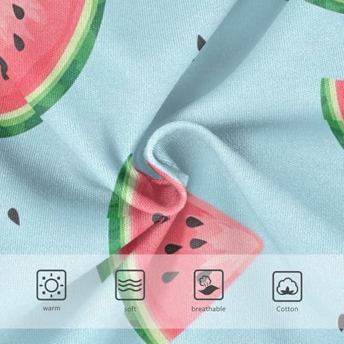 Toddler Girl Briefs, Cute Pink Watermelon Blue Girls' Cotton Brief Underwear, 2–8 Years3