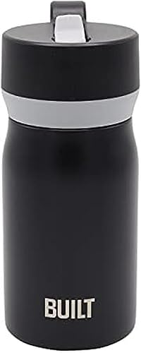 BUILT Cascada de boca ancha, 12 onzas, gris tormenta BUILT Cascada de boca ancha, 12 onzas, gris tormenta