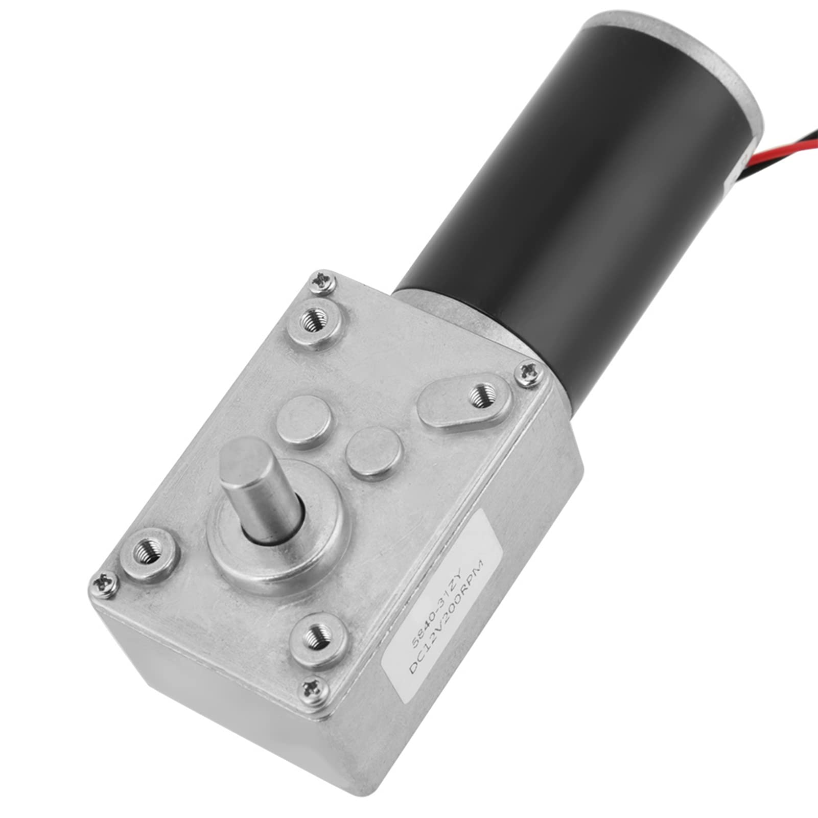 12V 200 tr/min 5840-31ZY motoréducteur autobloquant aimant Permanent DC Turbo ver réduction moteur boîte de vitesses pour appareils électriques