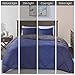 Comfort Spaces Vixie Comforter Set-Modern Geometric Quaterfoil Cloud Quilted Design All Season Down Alternative Bedding, Matching Shams, Twin/Twin XL(66