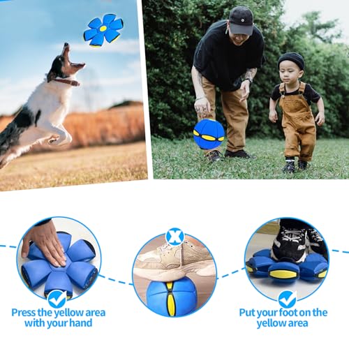 Badwalt BW11133322 2Pcs Dog Flying Disc Toy thumb #3