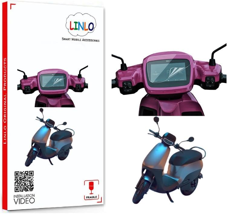 LINLO Screen Guard for Ola S1x/Ola S1x Plus Electric Bike (Tougher than ...