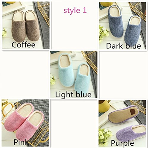 Pantufas peludas aconchegantes, femininas e masculinas, acolchoadas com algodão, sapatos felpudos de