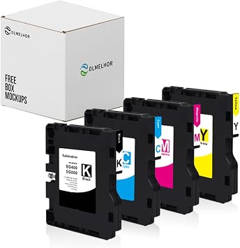 SG400 SG800 Sublimation Ink Cartridge Replacement for Sawgrass Virtuoso SG400 SG800 Printer 4 Color Set BK,C,M,Y