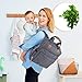 MUBYTREE Diaper Bag Backpack 2 in 1 Large Capacity