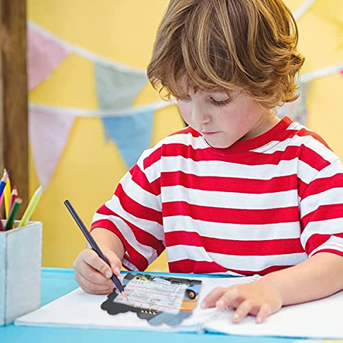 simyron Carte Invitation Anniversaire Enfant de Fête Blaze Truck 12 Cartes d'invitation Amusantes pour Enfants pour 12… - Image 6