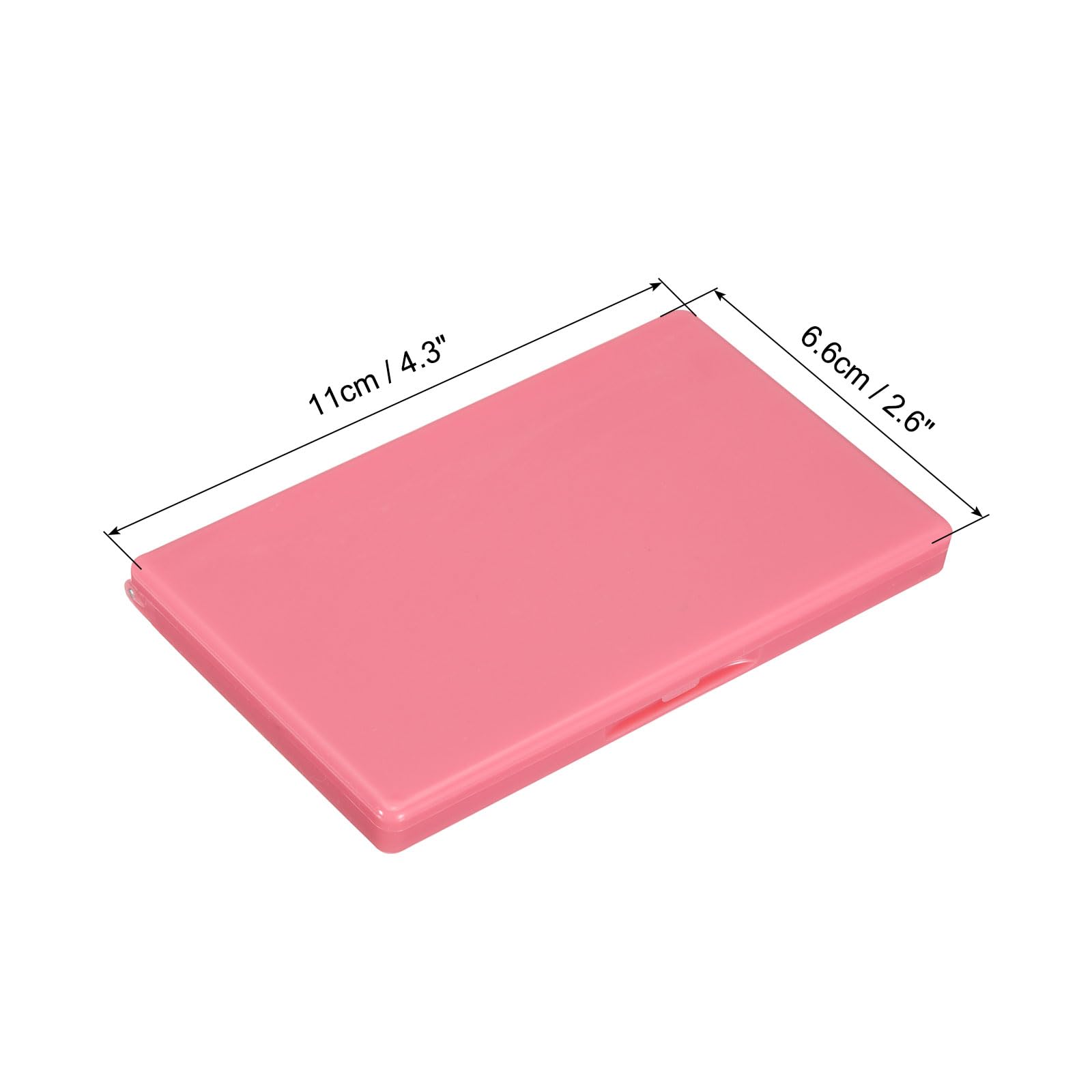 PATIKIL Magnetic Needle Storage Case, Plastic Portable Sewing Pin Keeper Needle Organizer Box Container for Embroidery Knitting Stitching, Pink - Image 2