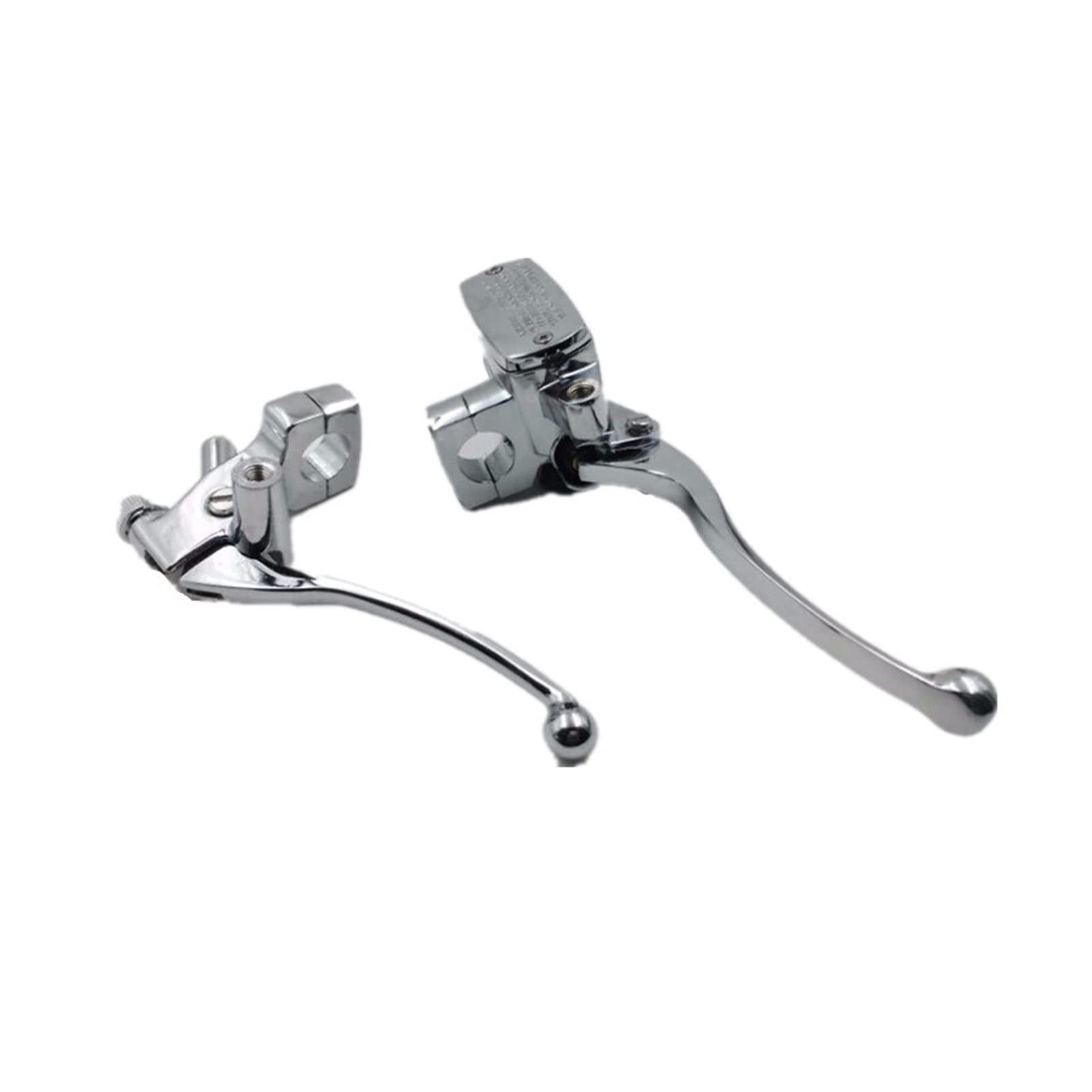 2x Chrome Custom Motorcycle Brake Clutch Master Cylinder Levers 7/8" 22mm Handlebar Fit For Cruiser Chopper Cruiser Bobber Touring motorcycle lever