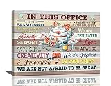 In This Office Nurse Office Wall Art Nurse Cap Stethoscope Pictures Wall Decor Medical Staff Team In